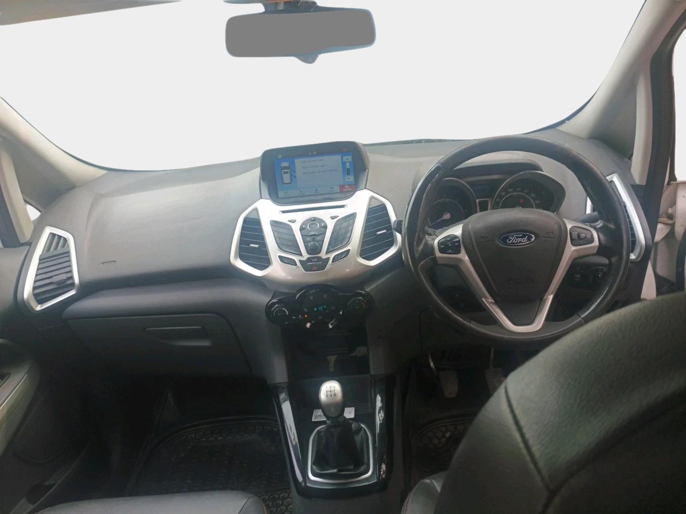2017 Ford Ecosport TITANIUM+ 1.5L DIESEL, Diesel, Manual, 1,21,825 km, interior