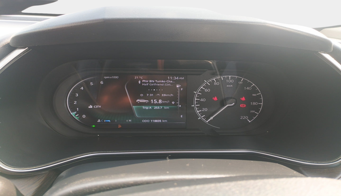 2019 Tata Harrier XZ 2.0L, Diesel, Manual, 1,18,835 km, interior