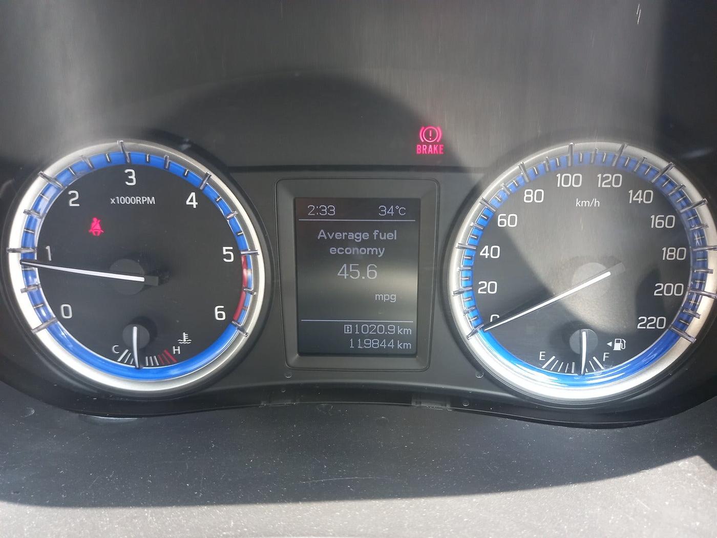 2017 Maruti S Cross ZETA 1.3, Diesel, Manual, 1,19,844 km, interior