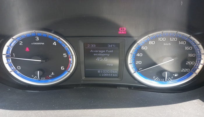 2017 Maruti S Cross ZETA 1.3, Diesel, Manual, 1,19,844 km, interior