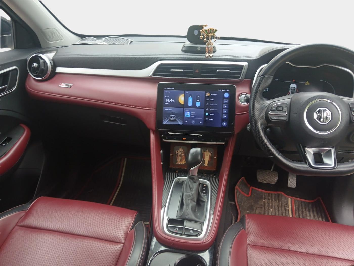 2022 MG ASTOR SAVVY 1.3 TURBO AT S RED, Petrol, Automatic, 33,369 km, interior
