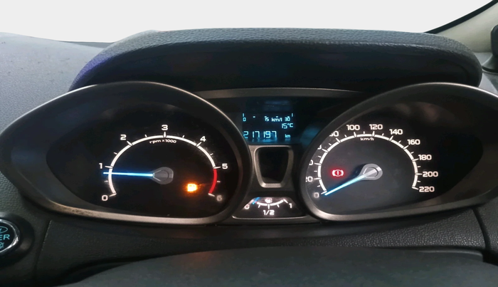 2017 Ford Ecosport TITANIUM 1.5L DIESEL, Diesel, Manual, 2,17,197 km, interior