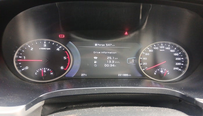 2020 KIA SELTOS HTX PLUS 1.5 DIESEL, Diesel, Manual, 2,21,886 km, interior