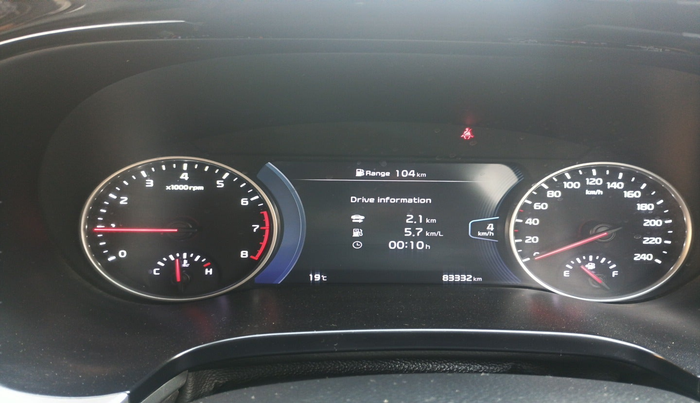 2019 KIA SELTOS GTX PLUS 1.4 PETROL, Petrol, Manual, 83,332 km, interior