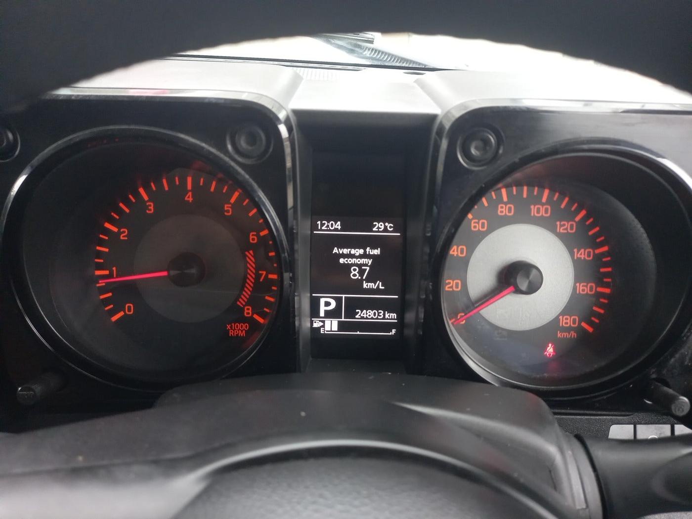 2023 Maruti JIMNY ZETA ALL GRIP PRO AT, Petrol, Automatic, 24,803 km, interior