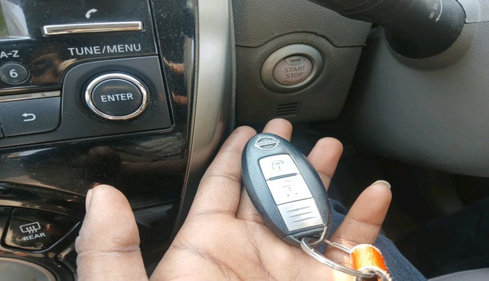 2013 Nissan Micra XV CVT, Petrol, Automatic, 1,28,398 km, interior