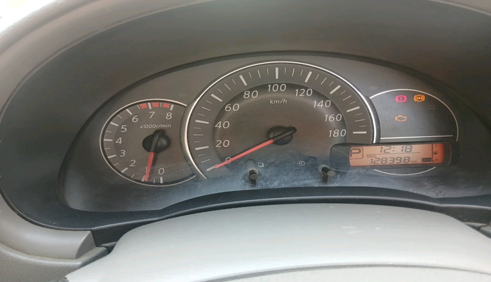 2013 Nissan Micra XV CVT, Petrol, Automatic, 1,28,398 km, interior