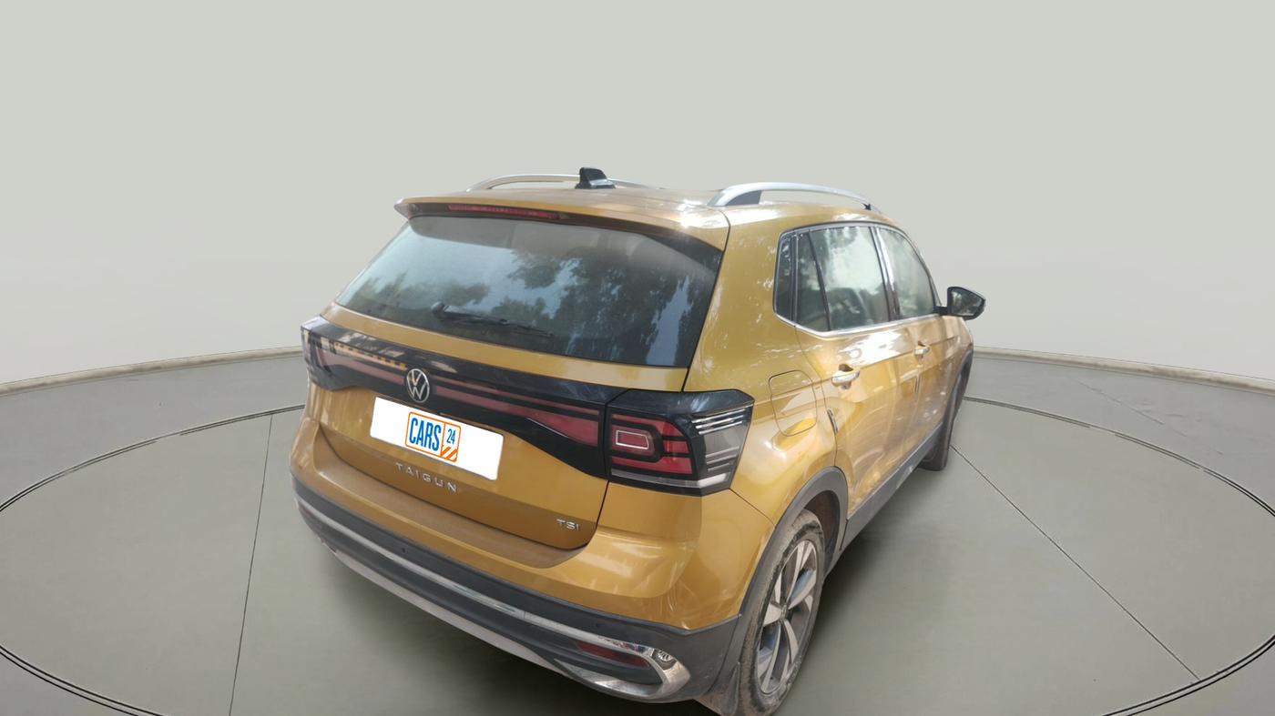 2021 Volkswagen TAIGUN TOPLINE 1.0 TSI AT, Petrol, Automatic, 62,300 km, exterior