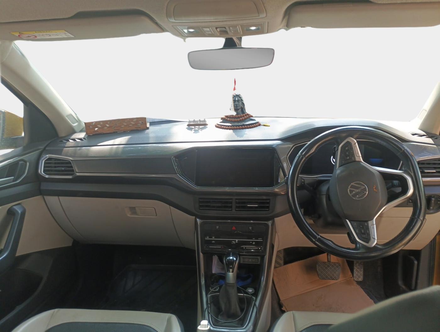 2021 Volkswagen TAIGUN TOPLINE 1.0 TSI AT, Petrol, Automatic, 62,300 km, interior