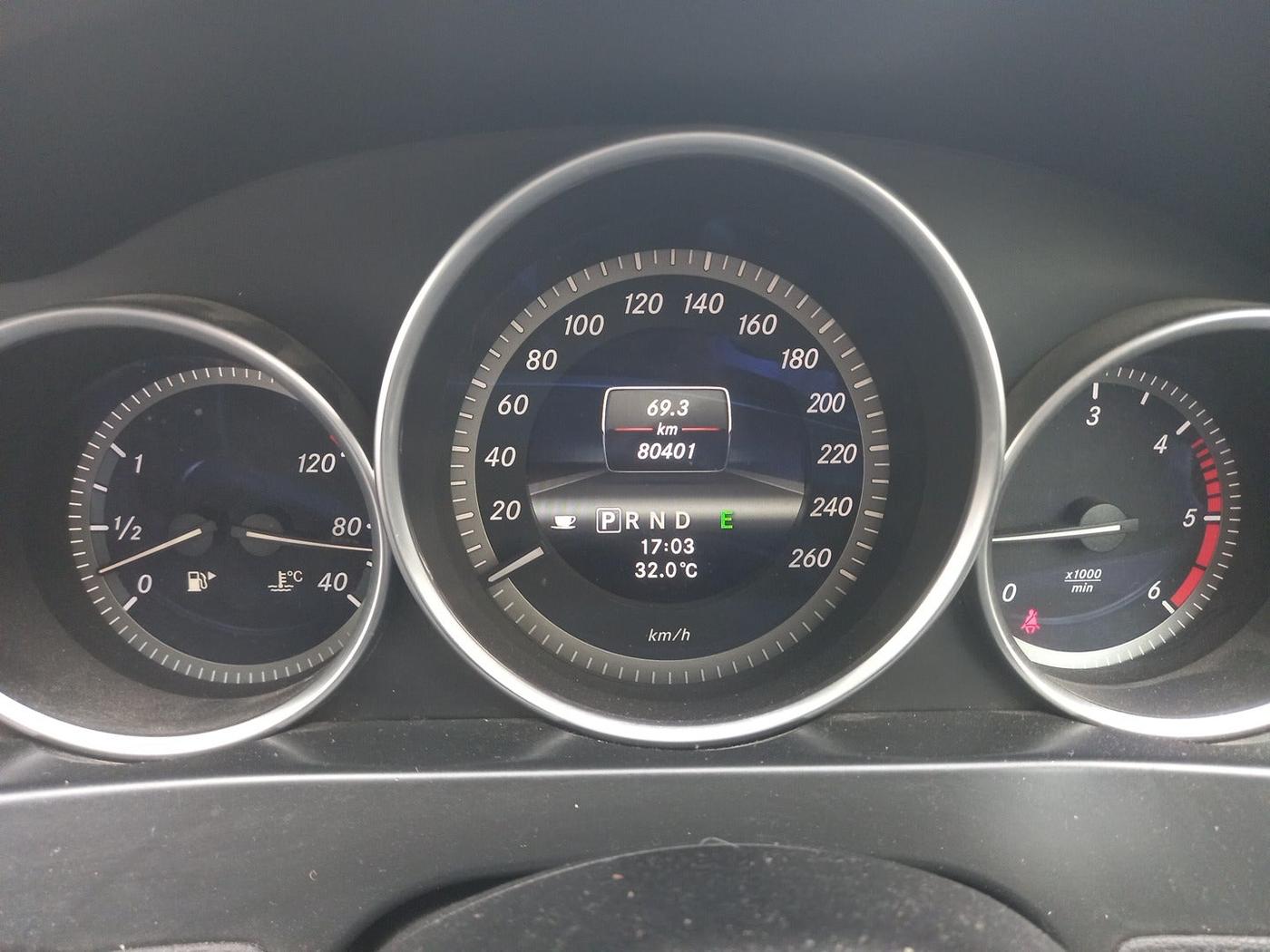 2013 Mercedes Benz C Class 220 CDI CLASSIC, Diesel, Automatic, 80,401 km, interior