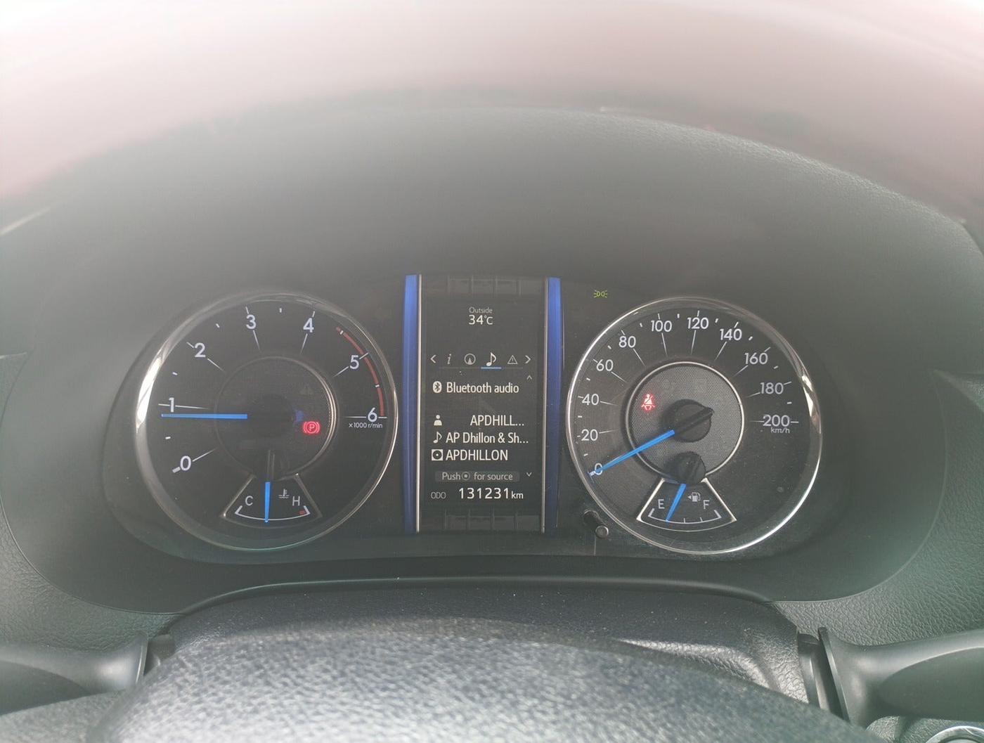 2017 Toyota Fortuner 2.8 4X2 MT, Diesel, Manual, 1,31,231 km, interior
