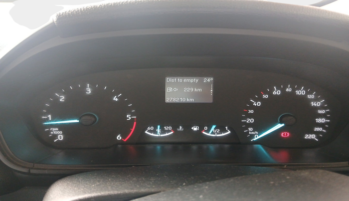2018 Ford Ecosport TITANIUM 1.5L SIGNATURE EDITION (SUNROOF) DIESEL, Diesel, Manual, 2,78,210 km, interior
