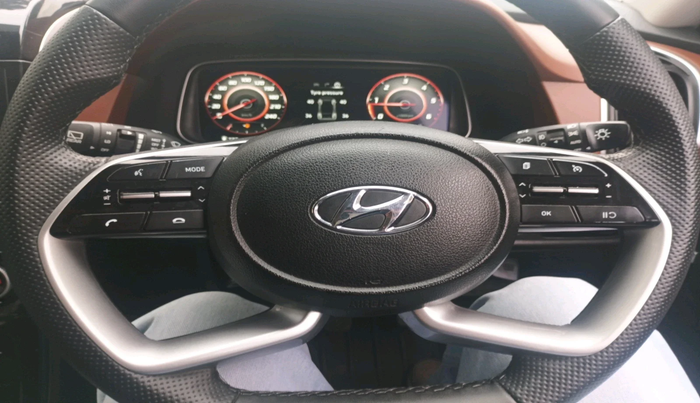 2023 Hyundai ALCAZAR PLATINUM 1.5 MT 7STR, Diesel, Manual, 18,812 km, interior