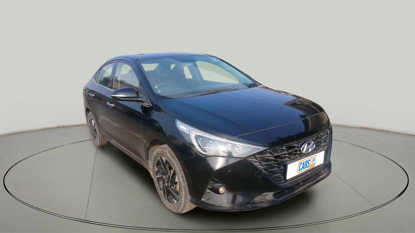 2020 Hyundai Verna SX (O) 1.0 TURBO DCT, Petrol, Automatic, 85,897 km, exterior