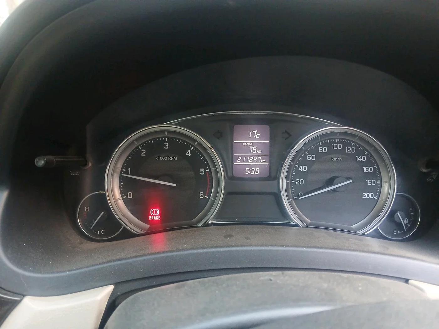2015 Maruti Ciaz VDI, Diesel, Manual, 2,11,250 km, interior