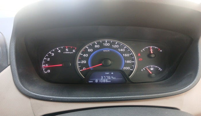 2017 Hyundai Grand i10 SPORTZ U2 1.2 CRDI, Diesel, Manual, 81,086 km, interior