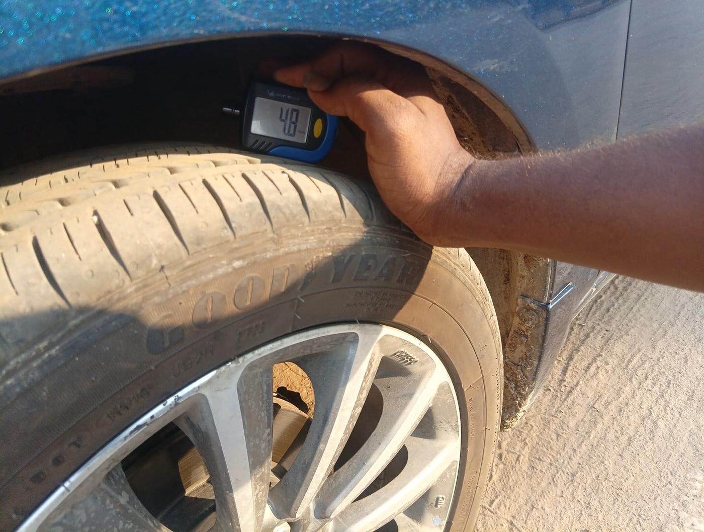 2023 Maruti Ciaz ALPHA  AT 1.5 SHVS PETROL, Petrol, Automatic, 13,420 km, tyre