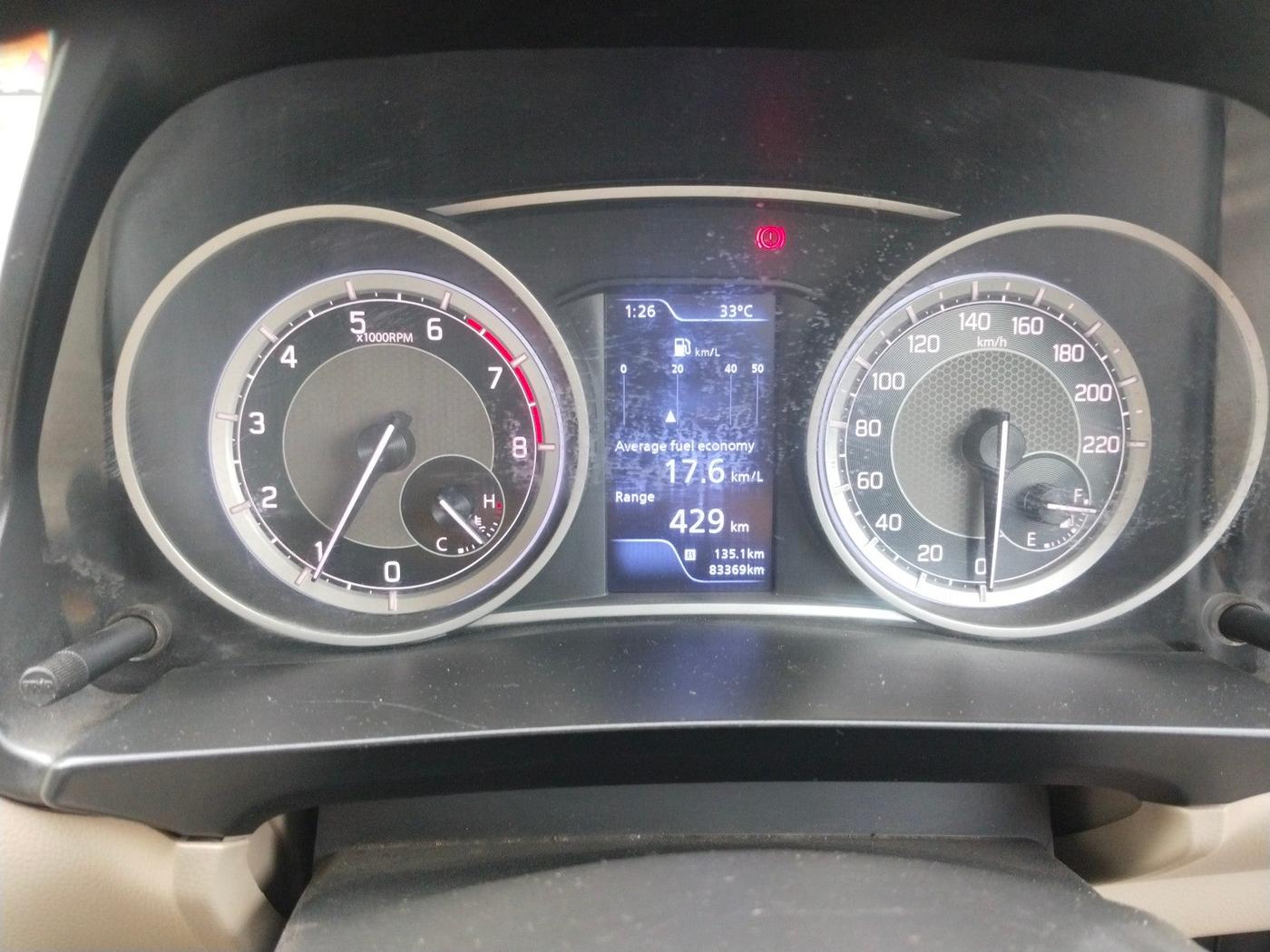 2020 Maruti Dzire ZXI Plus, Petrol, Manual, 83,369 km, interior