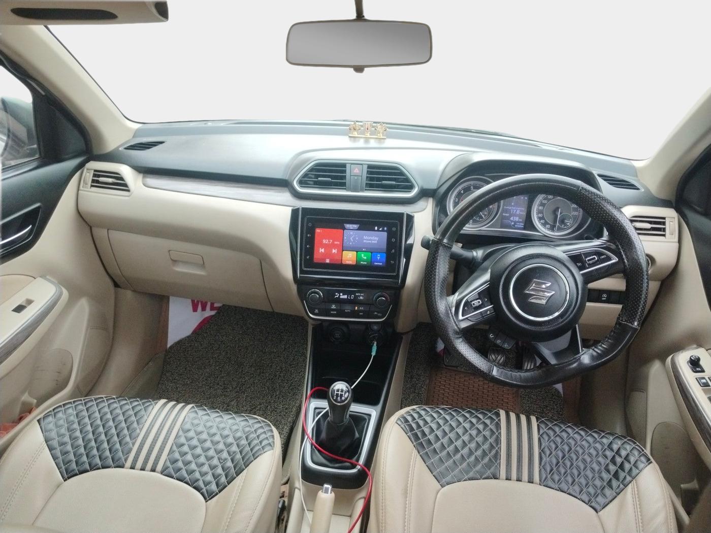 2020 Maruti Dzire ZXI Plus, Petrol, Manual, 83,369 km, interior
