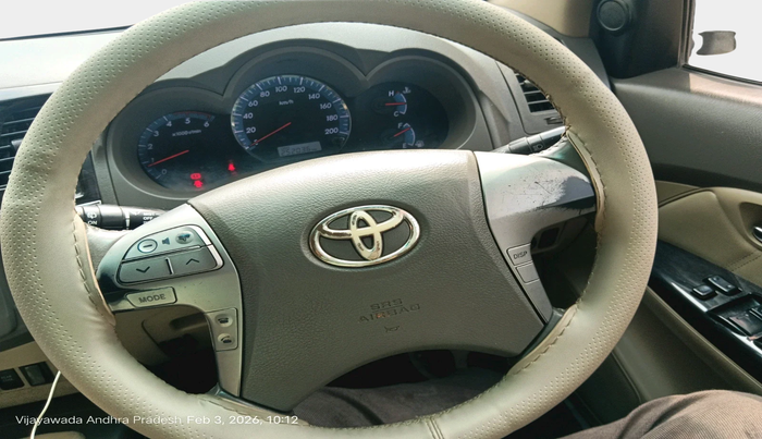 2012 Toyota Fortuner 3.0 4X2 MT, Diesel, Manual, 2,52,036 km, interior