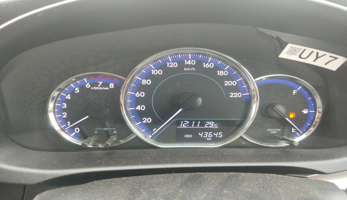2018 Toyota YARIS J MT, Petrol, Manual, 43,645 km, interior