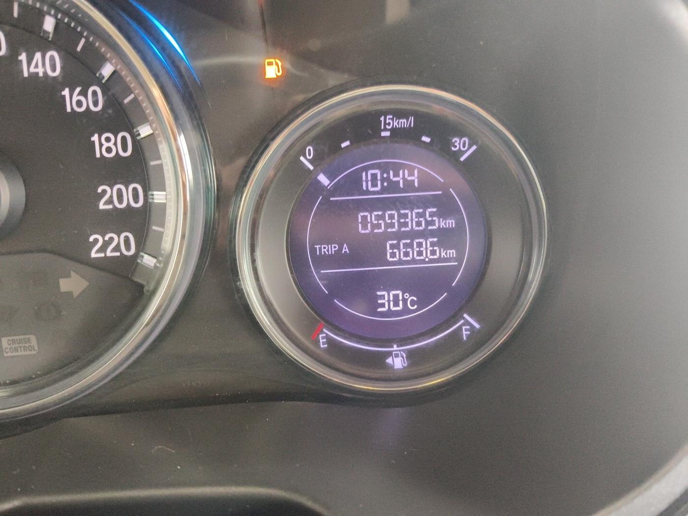 2019 Honda City 1.5L I-VTEC ZX CVT, Petrol, Automatic, 59,365 km, interior