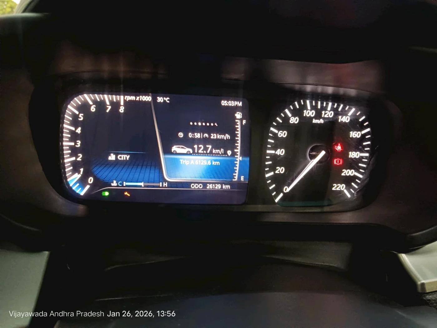 2022 Tata ALTROZ XZ PLUS PETROL, Petrol, Manual, 26,129 km, interior