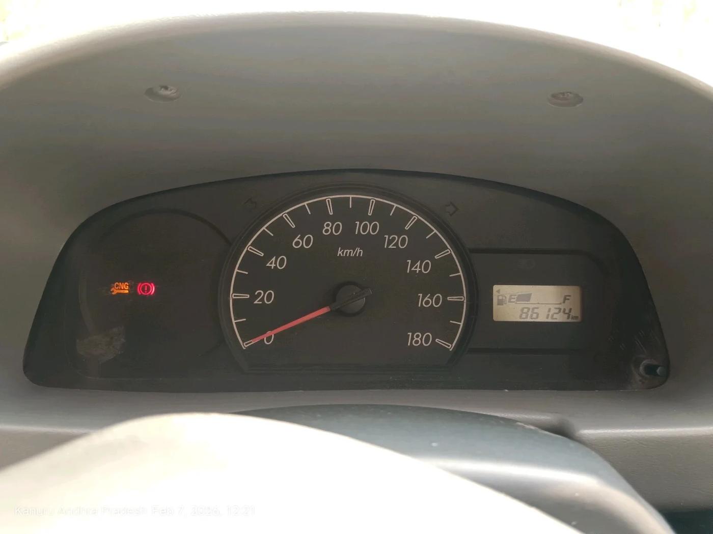 2011 Maruti Alto LXI CNG, CNG, Manual, 86,124 km, interior