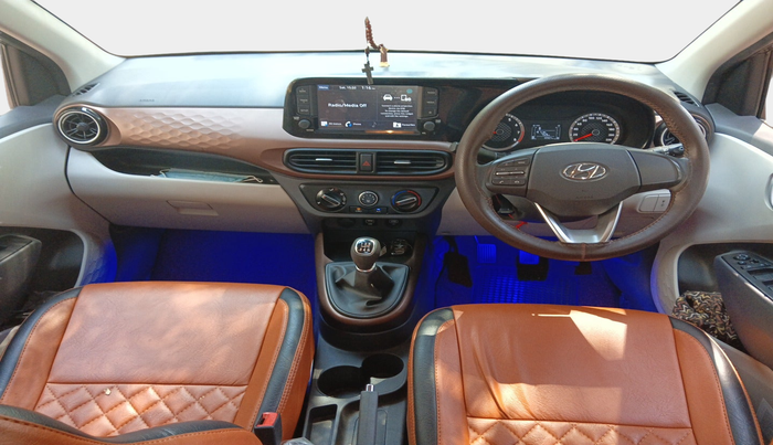 2022 Hyundai AURA SX 1.2 CNG, Petrol, Manual, 10,904 km, interior