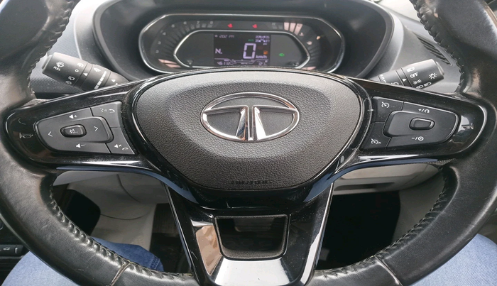 2022 Tata NEXON XZA PLUS (O) PETROL DUAL TONE, Petrol, Automatic, 46,112 km, interior