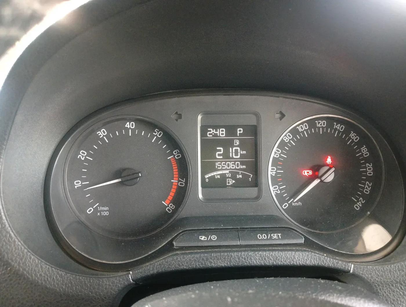 2019 Skoda Rapid AMBITION 1.6 MPI AT, Petrol, Automatic, 1,55,060 km, interior