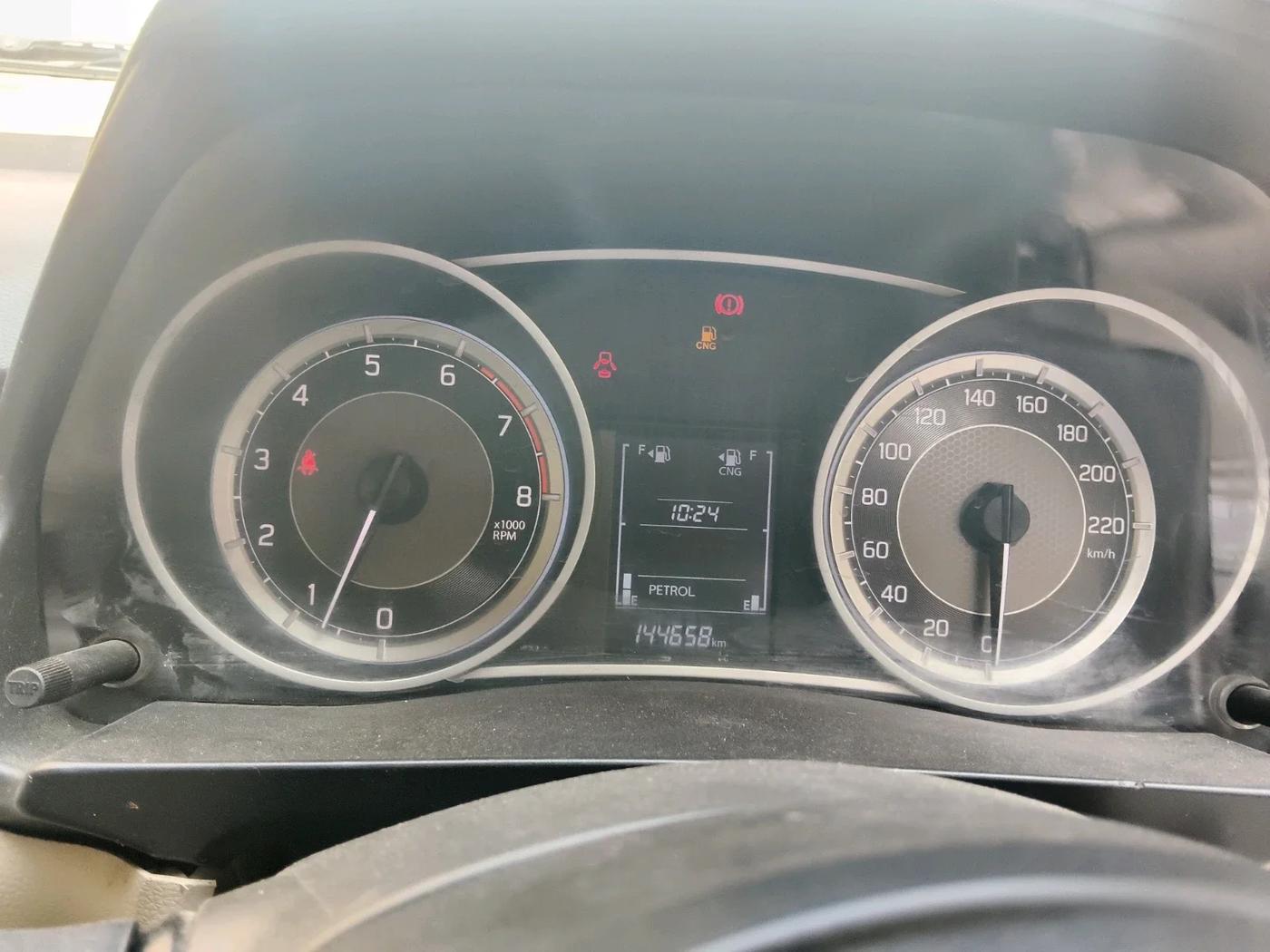 2022 Maruti Dzire VXI CNG, Petrol, Manual, 1,44,658 km, interior