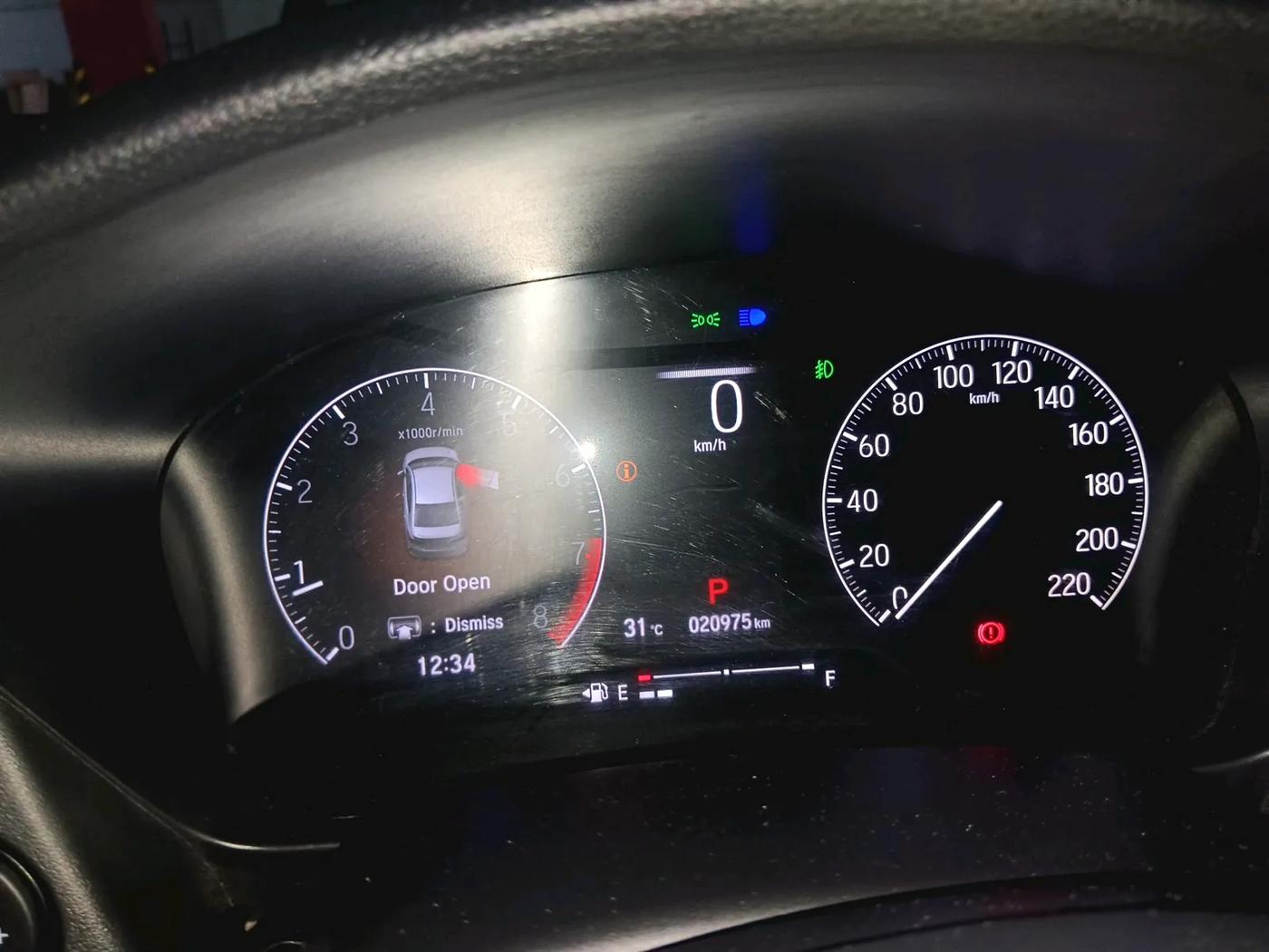 2023 Honda City 1.5L I-VTEC ZX CVT, Petrol, Automatic, 21,000 km, interior