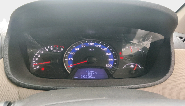 2017 Hyundai Xcent E+, Petrol, Manual, 55,295 km, interior