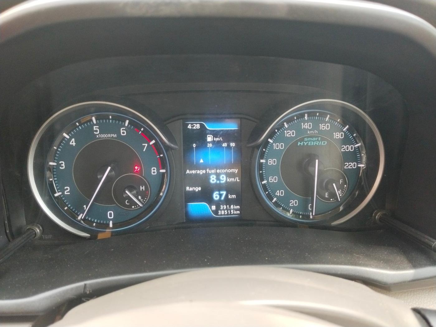 2019 Maruti Ertiga VXI SHVS, Petrol, Manual, 38,515 km, interior