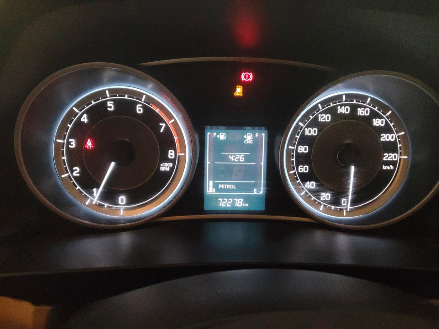2022 Maruti Dzire VXI CNG, Petrol, Manual, 72,278 km, interior