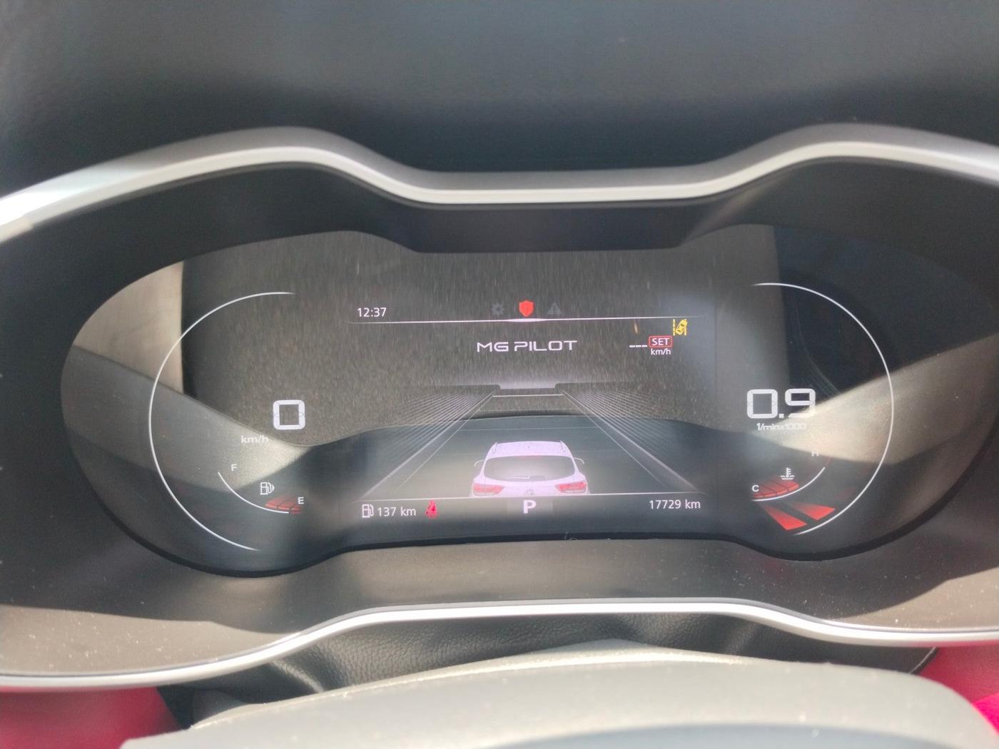 2021 MG ASTOR SAVVY 1.3 TURBO AT S RED, Petrol, Automatic, 17,729 km, interior