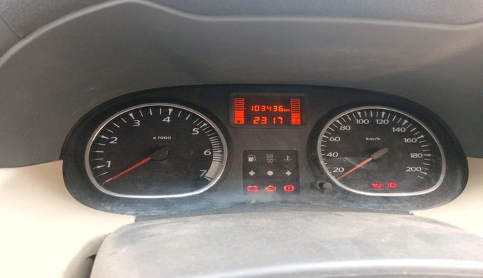 2014 Renault Duster 85 PS RXL DIESEL, Diesel, Manual, 1,03,436 km, interior