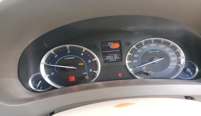 2017 Maruti Ertiga ZDI + SHVS, Diesel, Manual, 1,09,319 km, interior