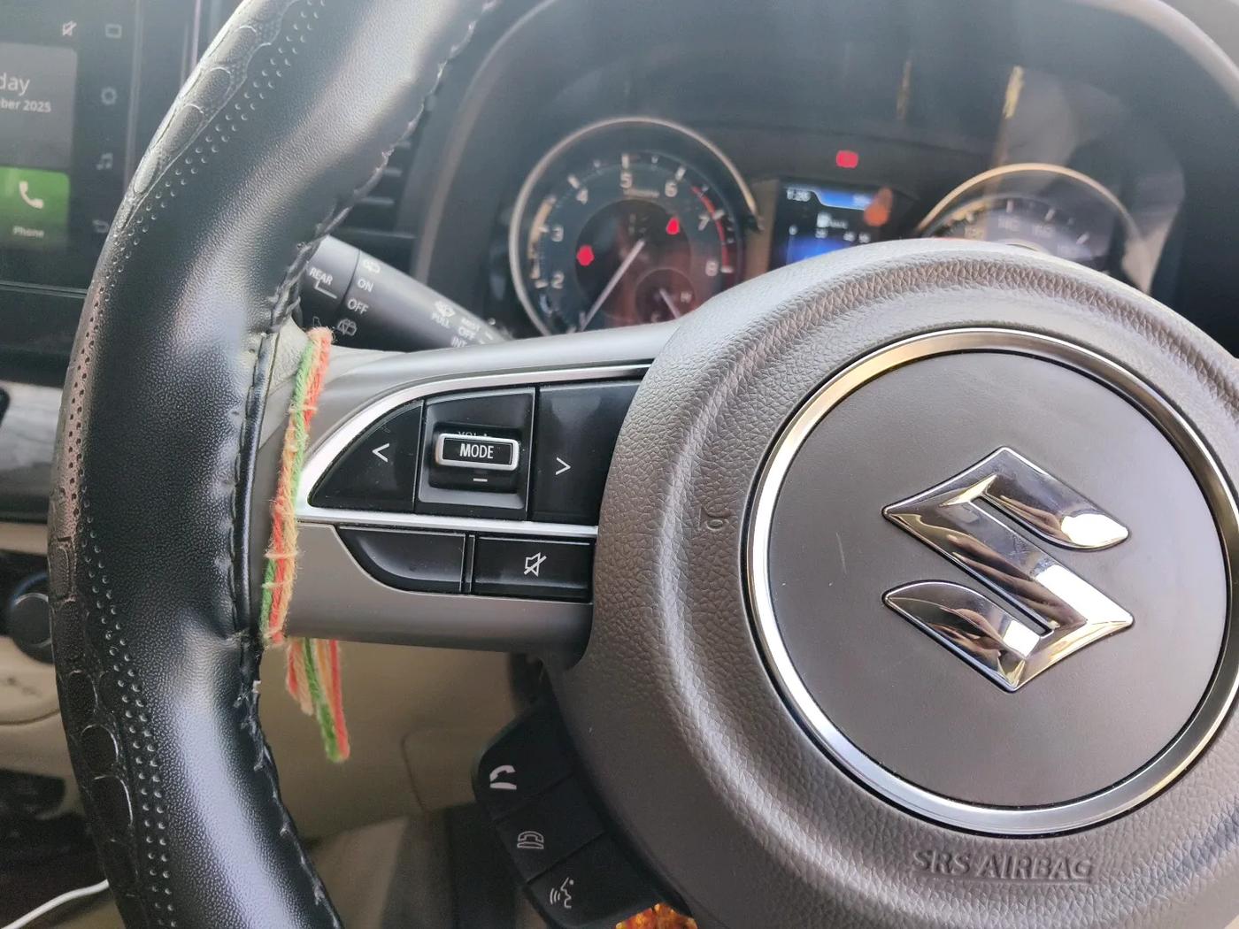 2024 Maruti Ertiga ZXI SHVS, Petrol, Manual, 95,000 km, interior