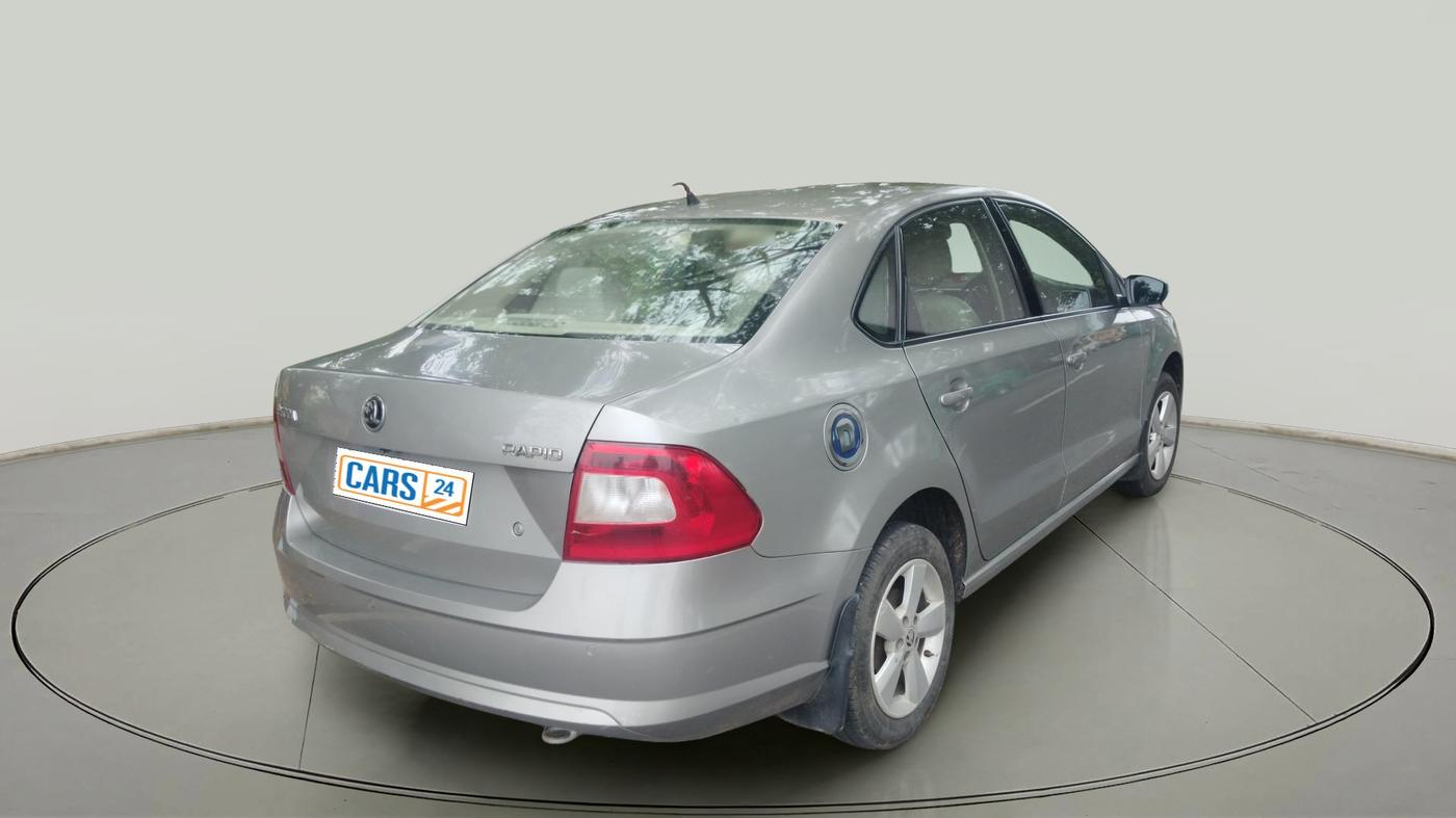 2017 Skoda Rapid AMBITION 1.5 TDI, Diesel, Manual, 1,57,982 km, exterior