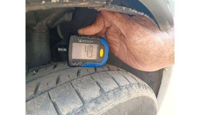 2013 Tata Indica EV2 LS, Diesel, Manual, 2,79,953 km, tyre