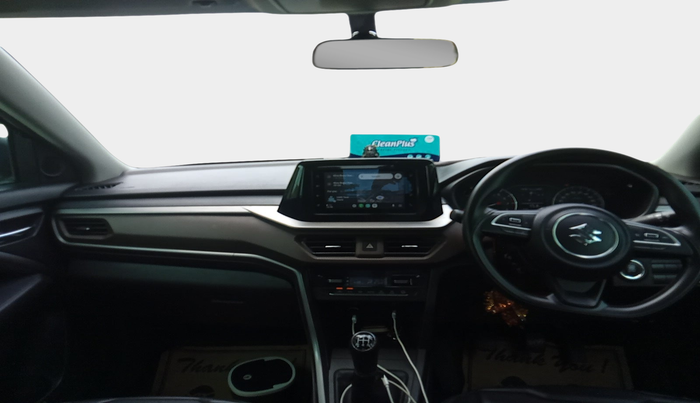 2023 Maruti BREZZA ZXI SMART HYBRID , Petrol, Manual, 34,607 km, interior