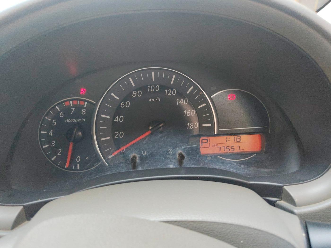 2014 Nissan Micra XV CVT, Petrol, Automatic, 77,557 km, interior