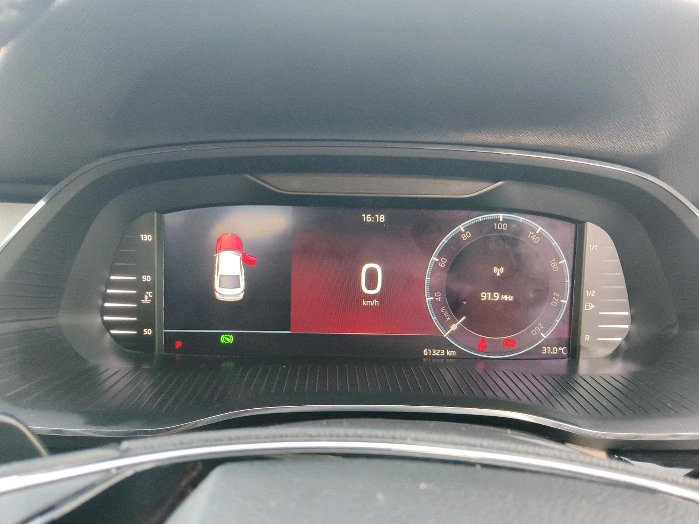 2021 Skoda Octavia L&K 2.0 AT, Petrol, Automatic, 61,323 km, interior