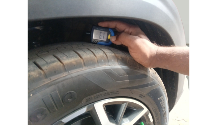 2020 KIA SELTOS GTX PLUS AT 1.5 DIESEL, Diesel, Automatic, 1,42,129 km, tyre