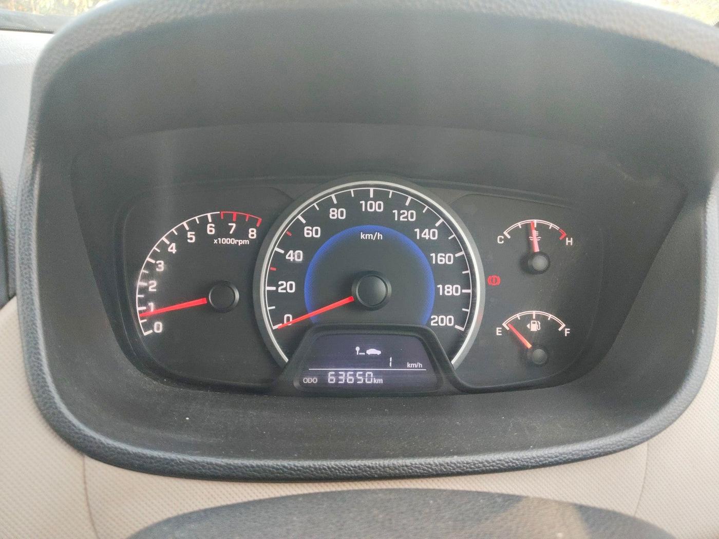 2018 Hyundai Grand i10 MAGNA 1.2 KAPPA VTVT, Petrol, Manual, 63,650 km, interior