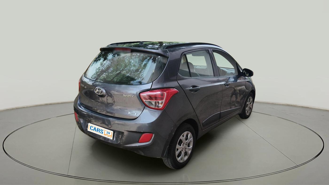 2016 Hyundai Grand i10 SPORTZ 1.1 CRDI, Diesel, Manual, 1,05,522 km, exterior