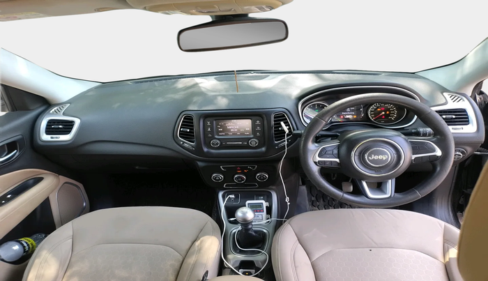 2018 Jeep Compass LONGITUDE 2.0 DIESEL, Diesel, Manual, 1,20,845 km, interior