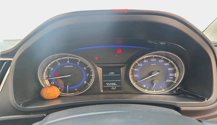 2018 Maruti Baleno DELTA PETROL 1.2, Petrol, Manual, 70,288 km, interior